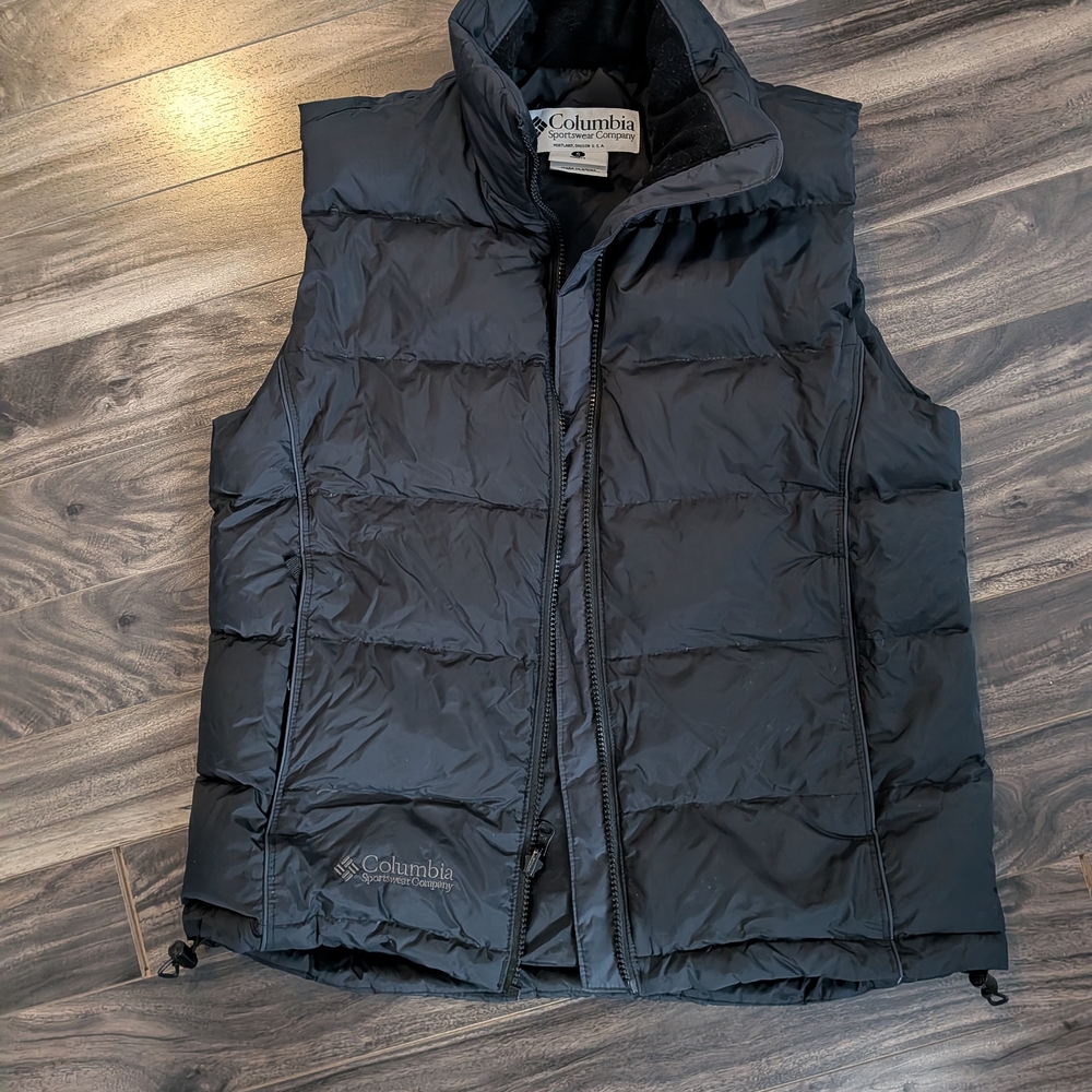 Columbia Men's Dark Gray Puffer Vest